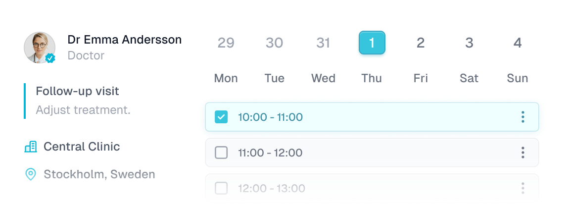 Booking platforms